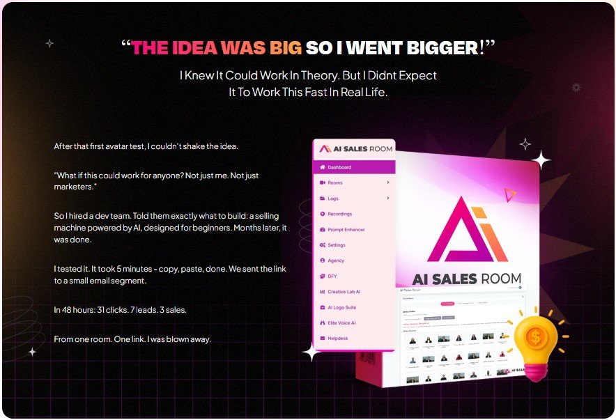 AI Sales Room Review