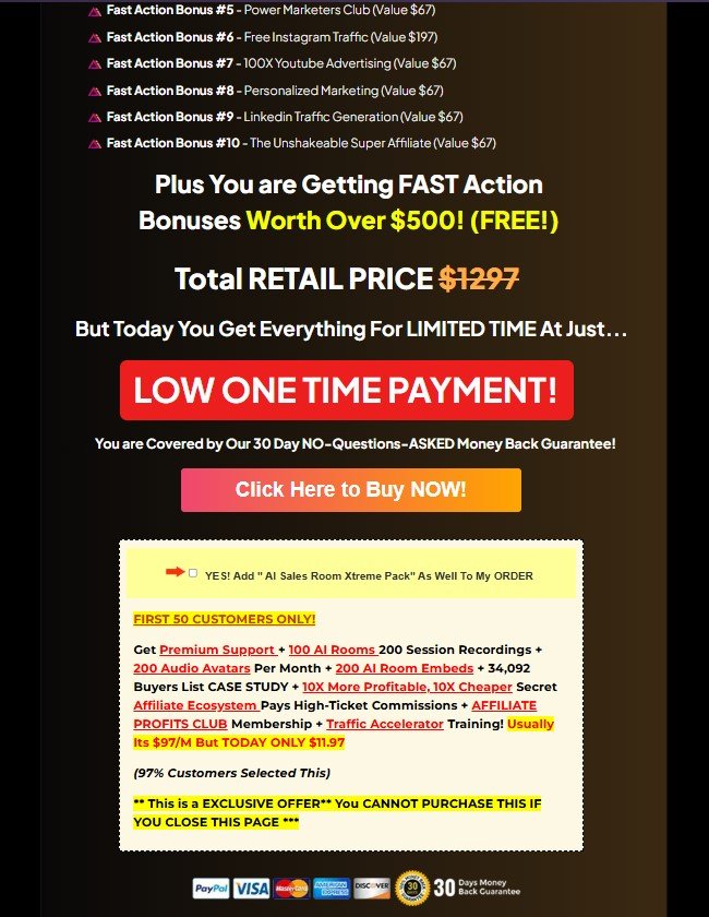 AI Sales Room Review