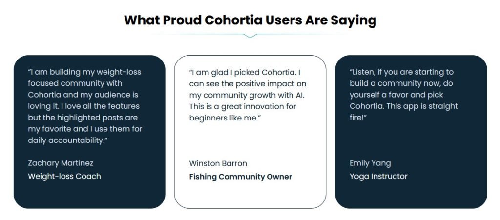 Cohortia Review