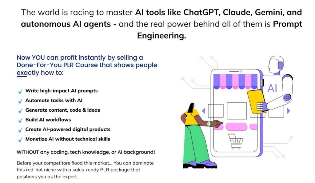 AI Prompt Engineering Mastery With PLR Review