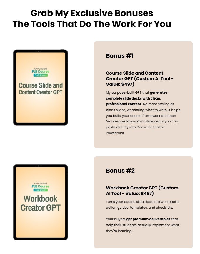 AI-Powered PLR Course Profit System Review