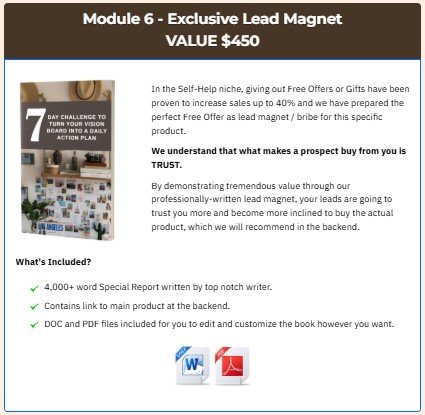 Plr The Action First Vision Board Review