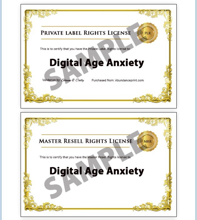 Digital Age Anxiety Review