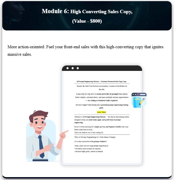 AI Prompt Engineering Mastery With PLR Review