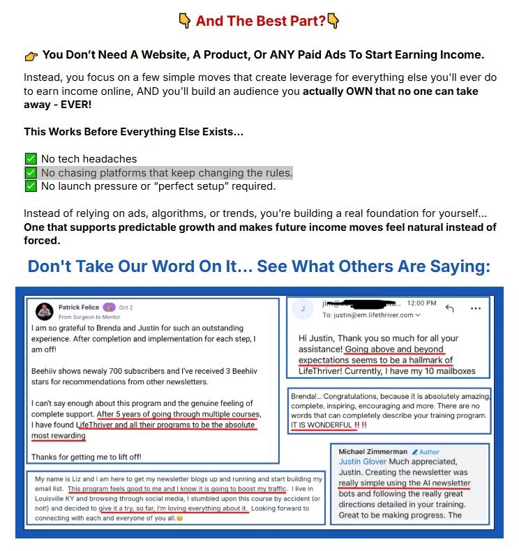 LifeThriver Income Game Review