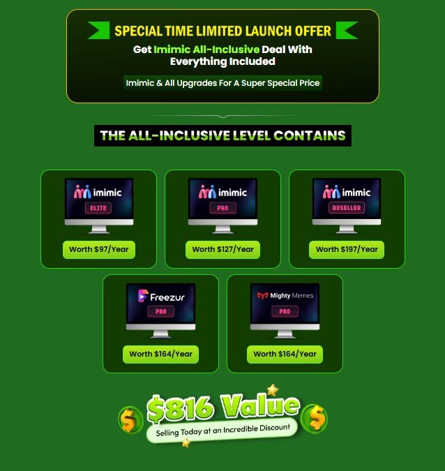 Imimic Review & Bonus