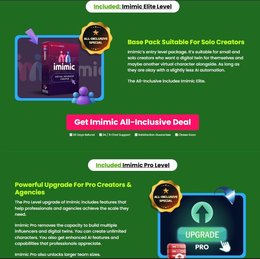 Imimic Review & Bonus