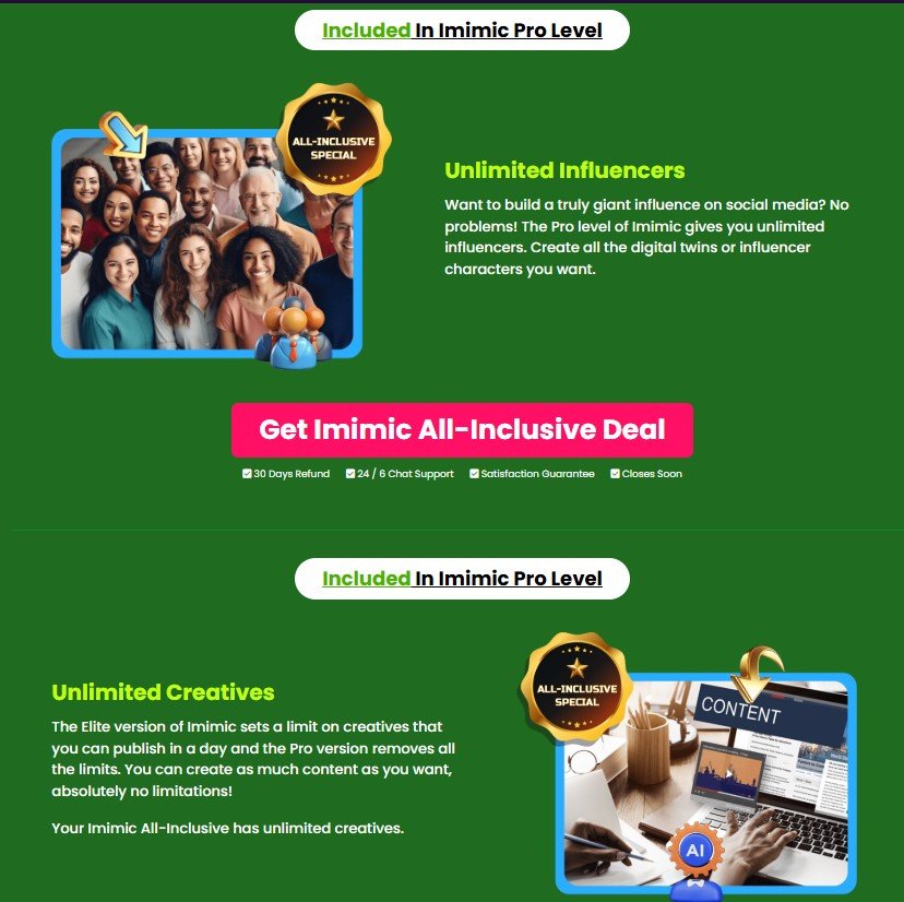 Imimic Review & Bonus