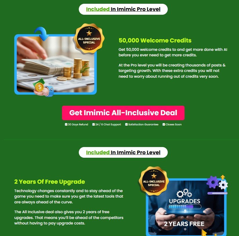 Imimic Review & Bonus