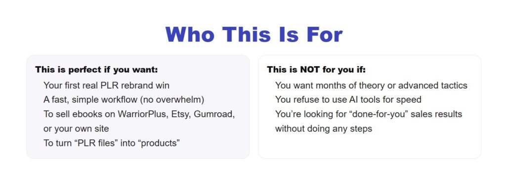 The 15-Minute PLR Rebrand Review