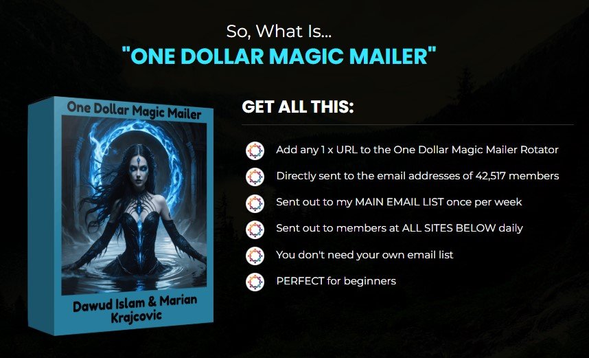 One Dollar Magic Mailer Review