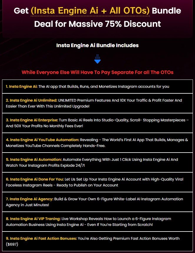 Insta Engine AI Bundle Review