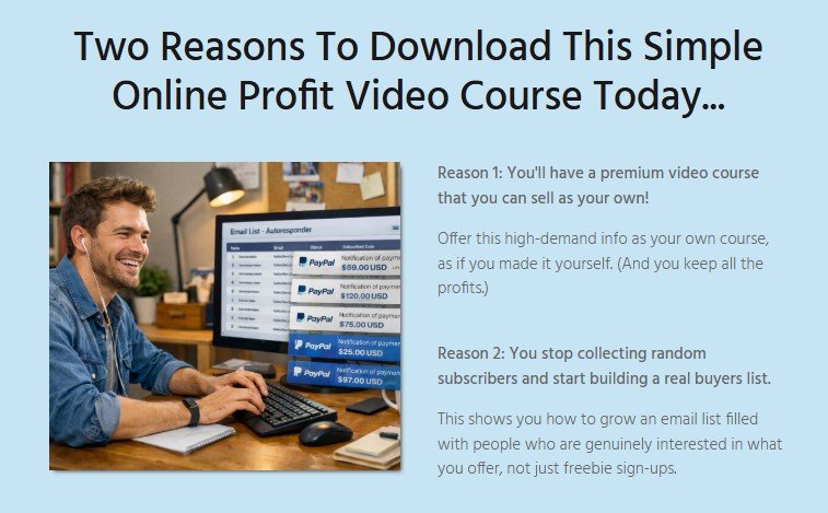 The Buyer List Blueprint Review