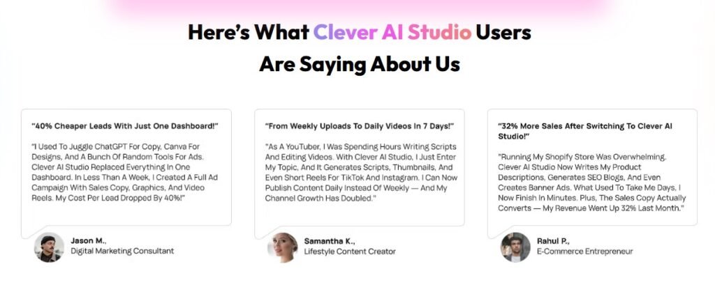 Clever AI Studio Review