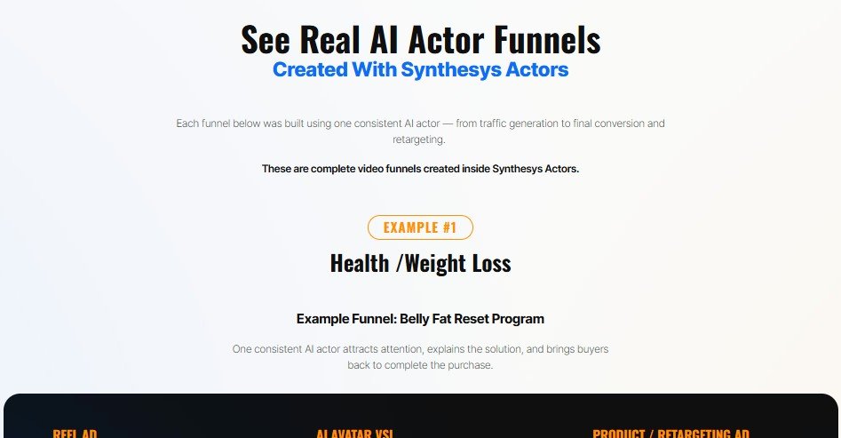 Synthesys Actors Review