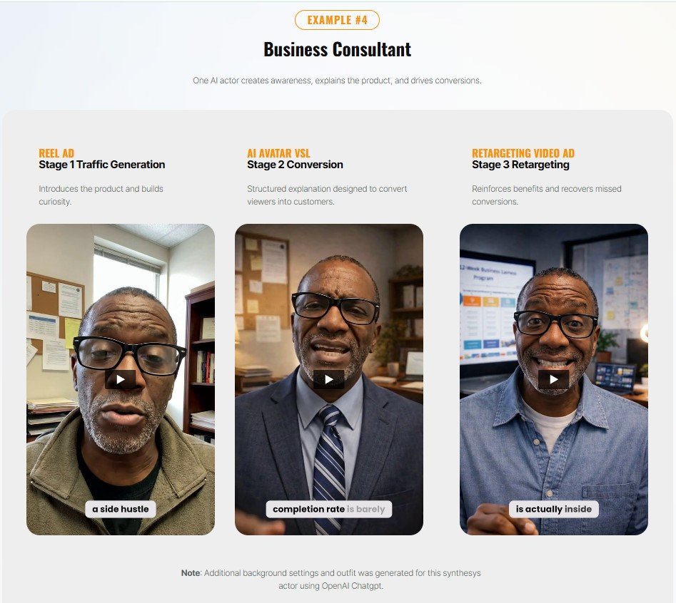 Synthesys Actors Review
