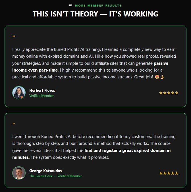 Buried Profits AI Review