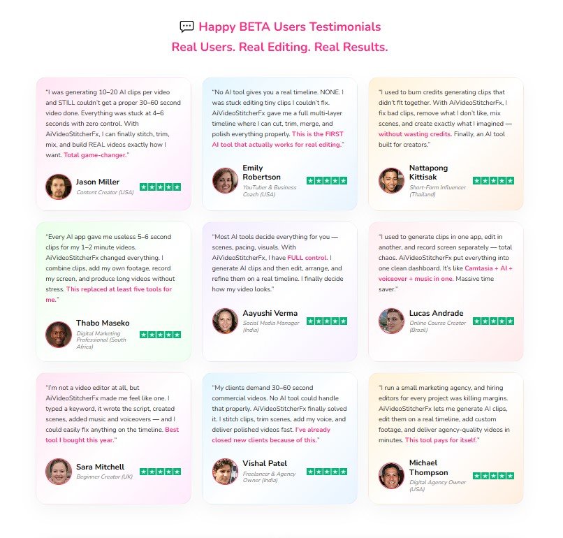 AiVideoStitcherFx Review