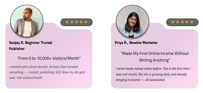 AI Auto Sites Review 2026