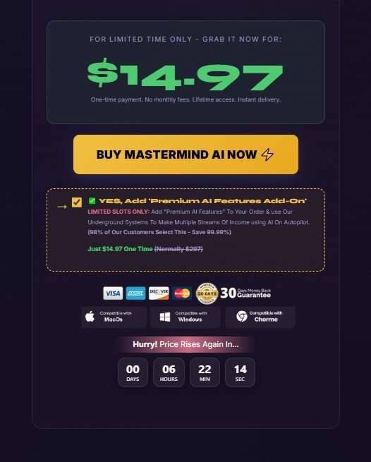 MasterMind AI Review