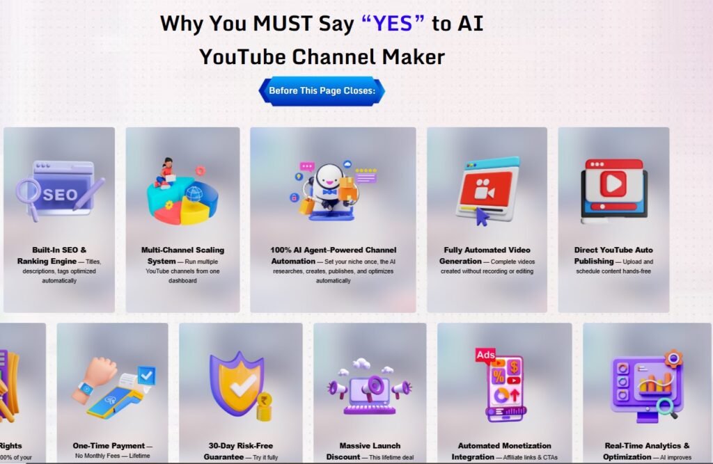 AI YouTube Channel Maker Review