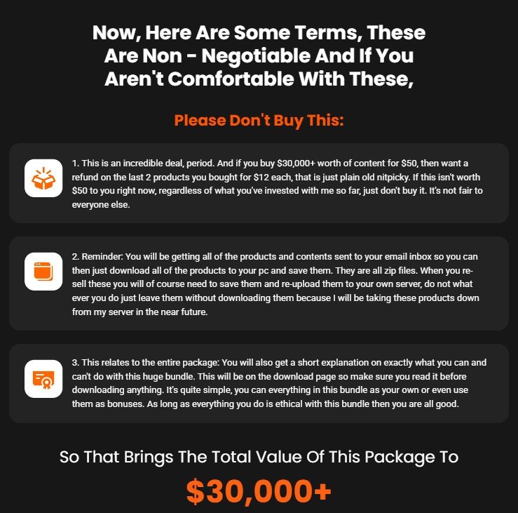 PLR Mega Vault Review