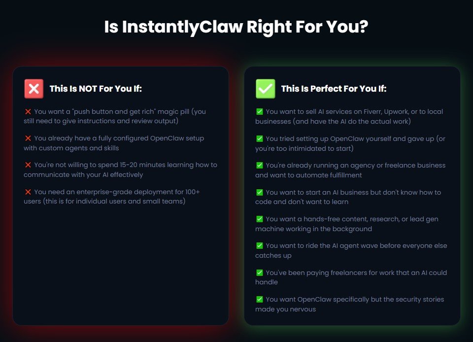 InstantlyClaw Review