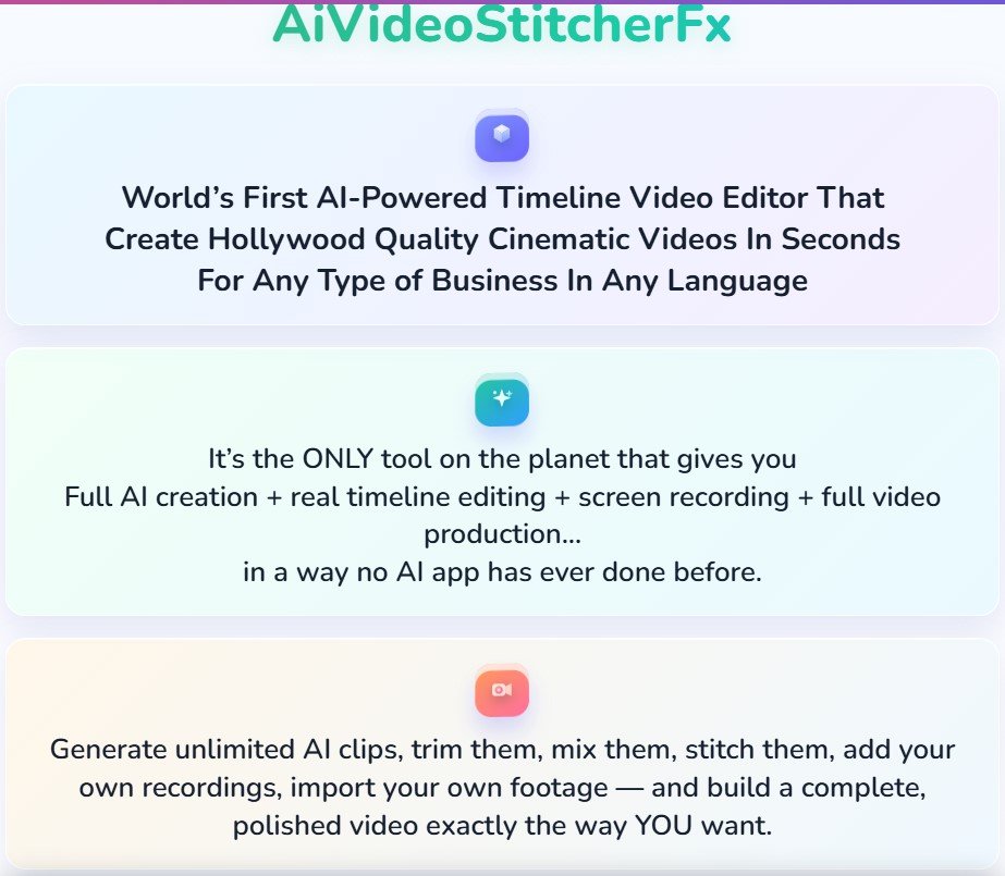 AiVideoStitcherFx Review