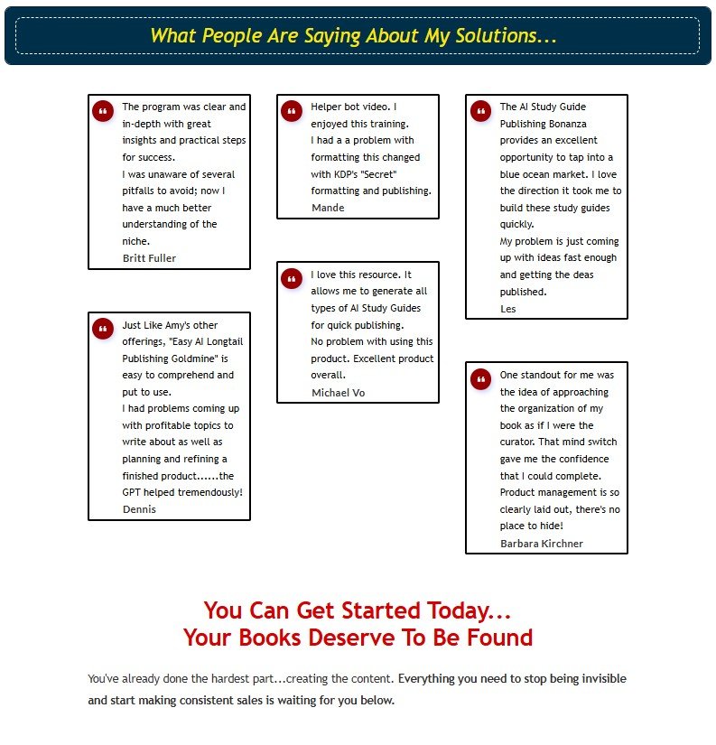 KDP Keyword Gold Rush Review