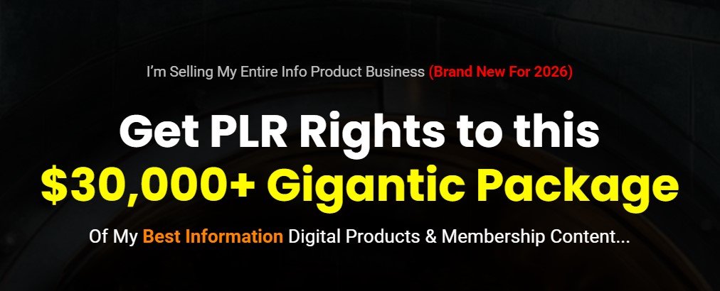 PLR Mega Vault Review