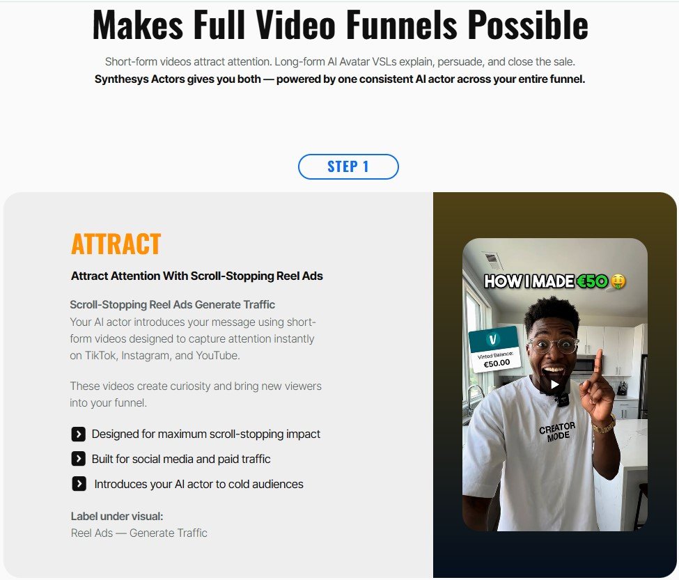 Synthesys Actors Review