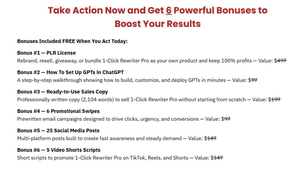 1-Click Rewriter Pro Review