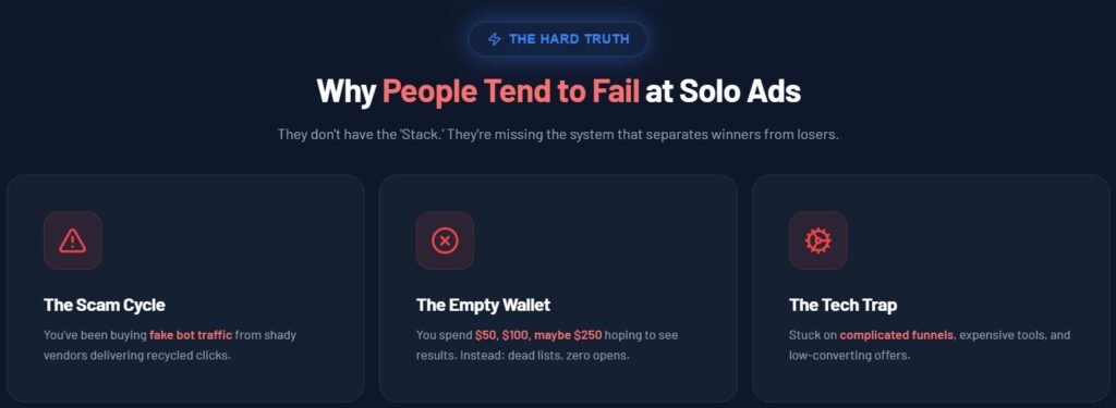Solo Ads Freedom Stack Review