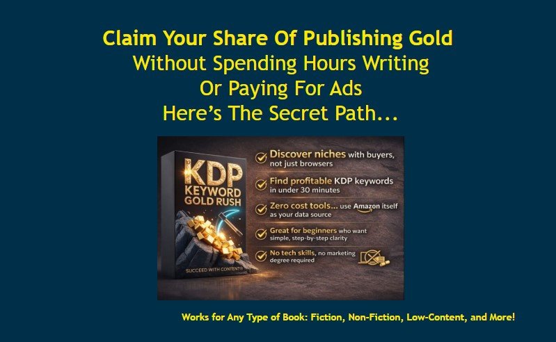 KDP Keyword Gold Rush Review