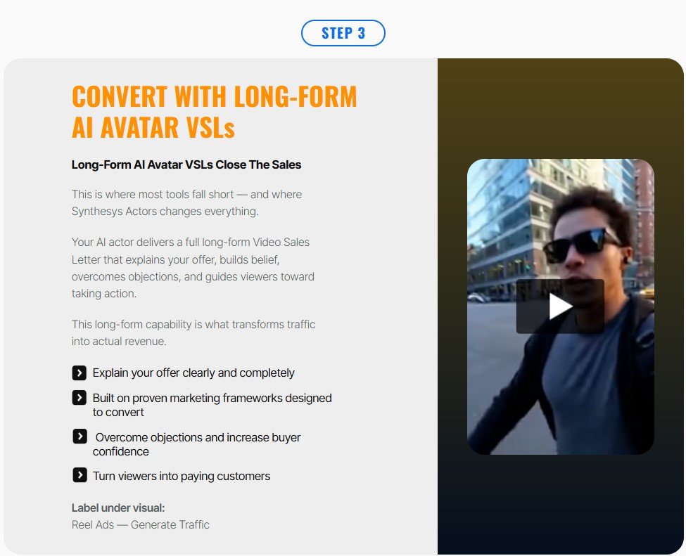 Synthesys Actors Review