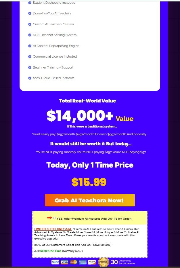 AI Teachora Review