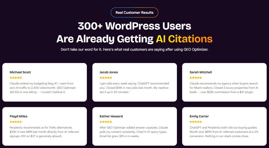GEO Optimizer Review
