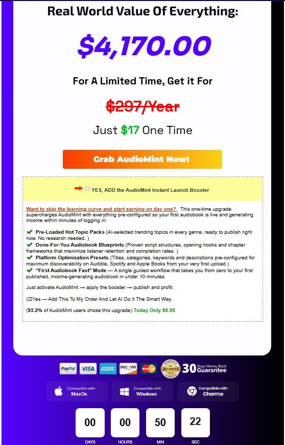 AudioMint Review