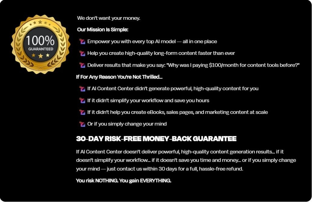 AI Content Center Review