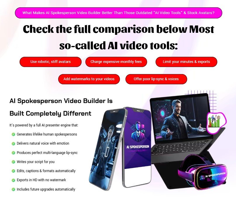 AI Spokesperson Video Builder Review