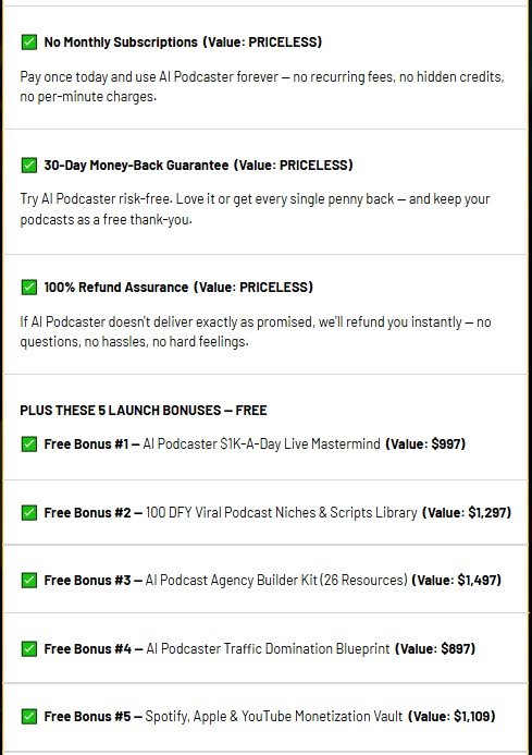 AI Podcaster Review