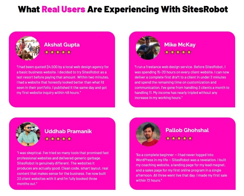 SitesRobot Review