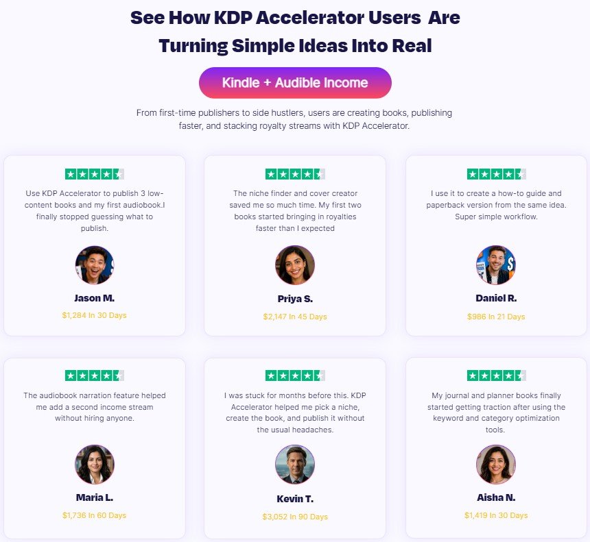 KDP Accelerator Review