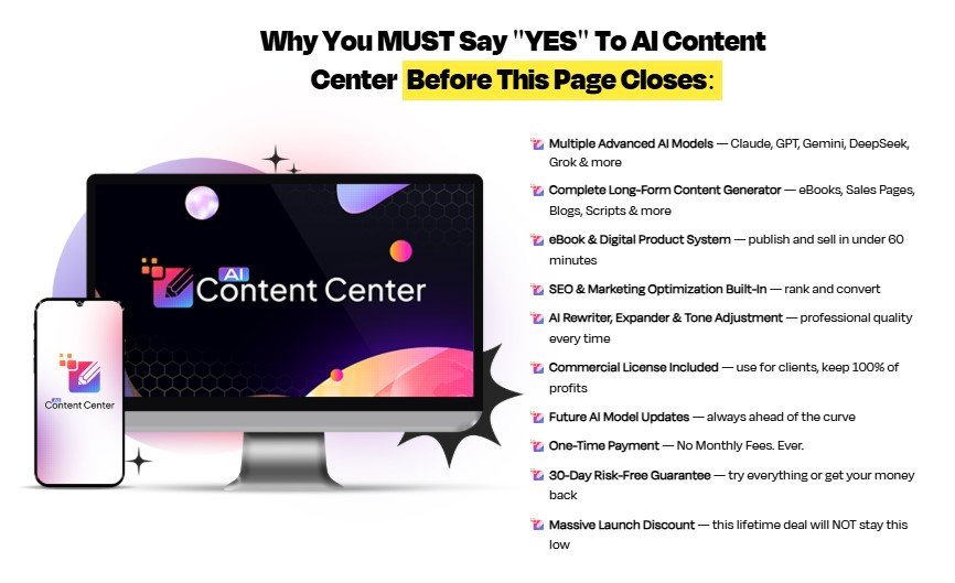AI Content Center Review