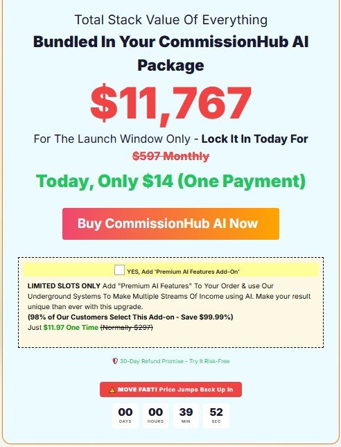 Commission Hub AI Review