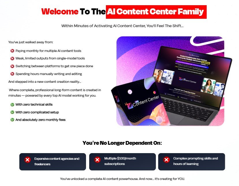 AI Content Center Review