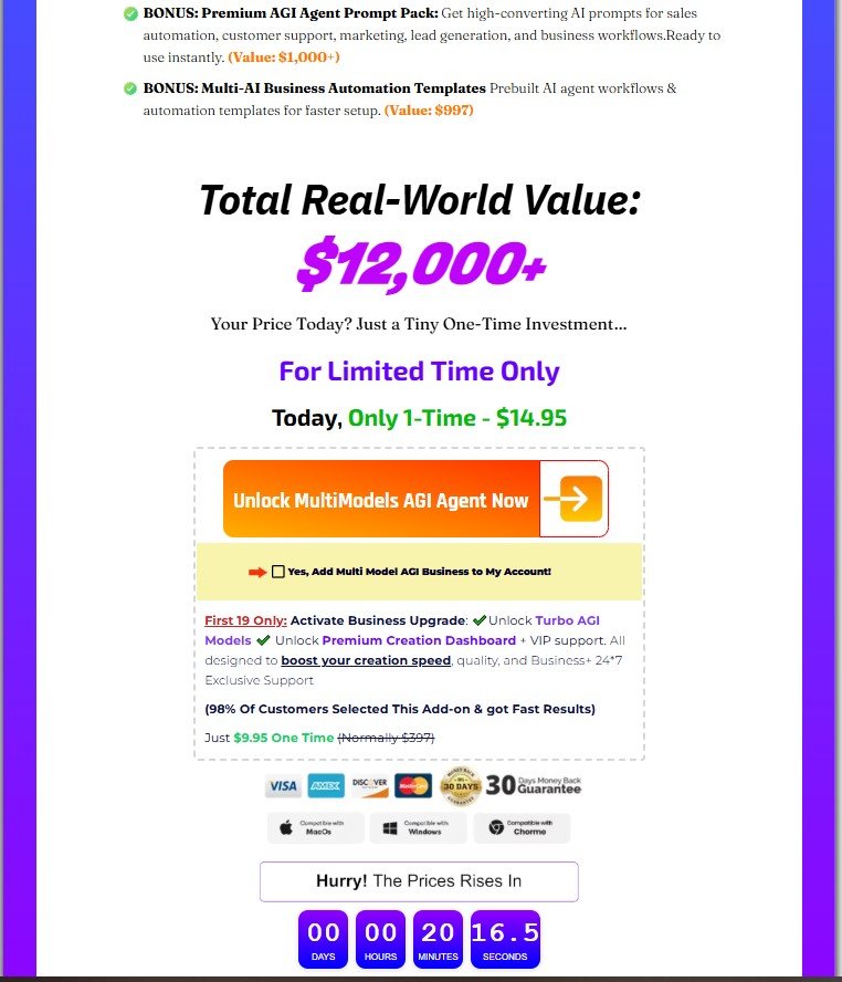 Multi Models Agent Builder Review