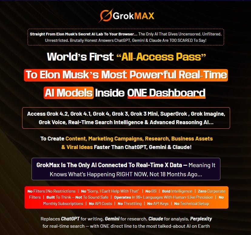 GrokMAX Review