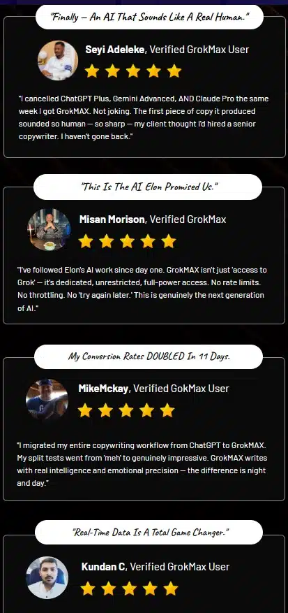 GrokMAX Review