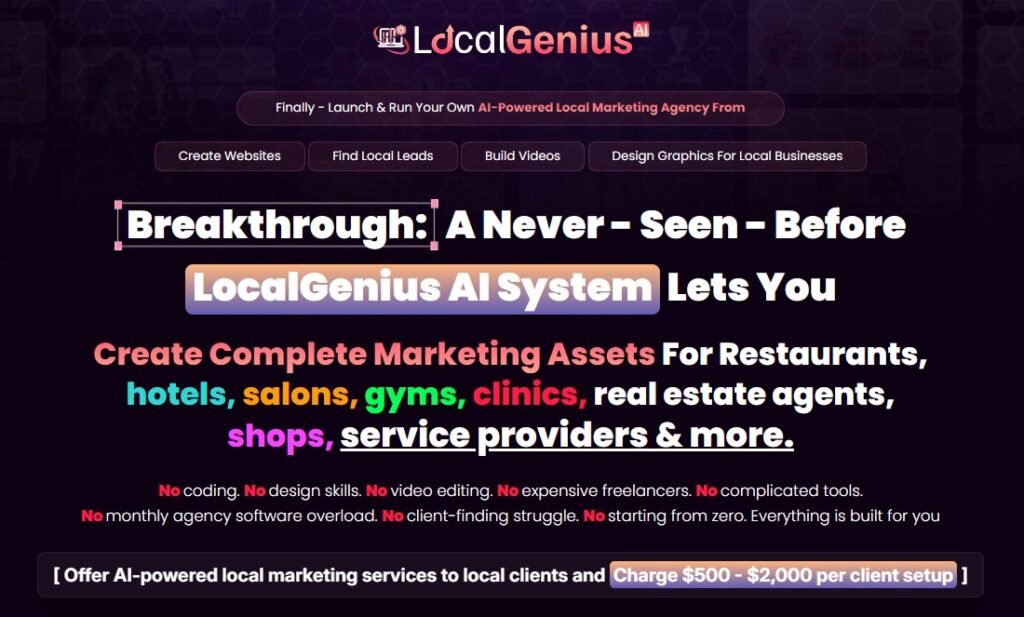 LocalGenius AI Review